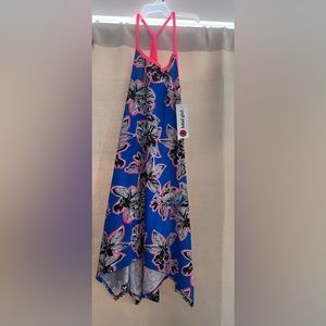 Asymmetrical spring dress